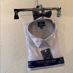 Men’s white dress shirt
